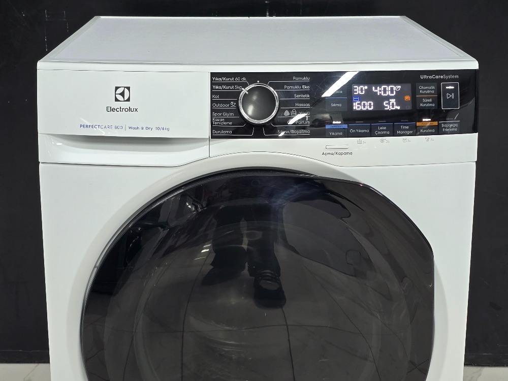 ELECTROLUX PERFECTCARE 800 10 KG YIKAMA 6 KG KURUTMALI ÇAMAŞIR MAKİNESİ