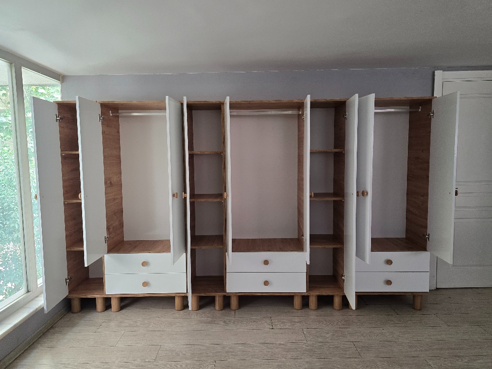 LİNA BOHEM 9 KAPAKLI GARDIROP