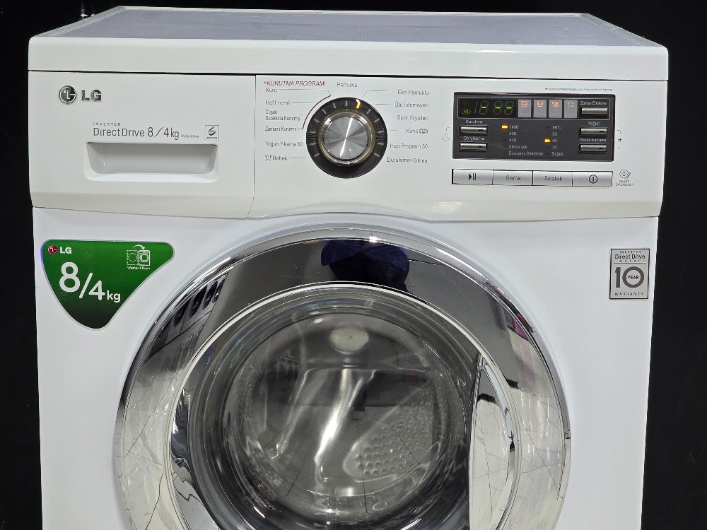2. EL LG A++ 8/4 KG 1400 DEVİR KURUTMALI ÇAMAŞIR MAKİNESİ