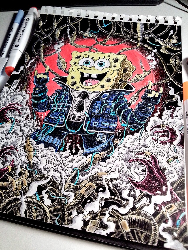 Rock'n Bob (Orijinal İllüstrasyon)