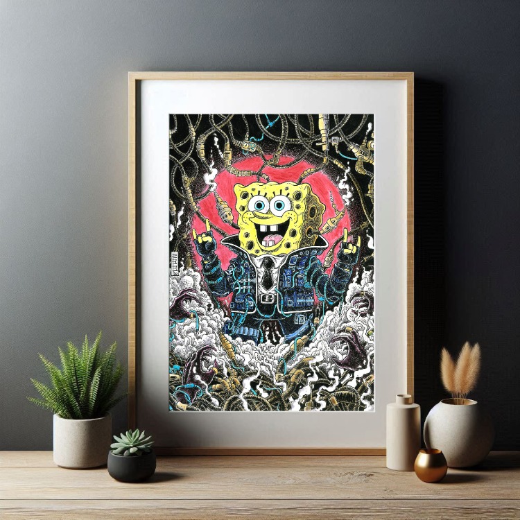Rock'n Bob (Orijinal İllüstrasyon)