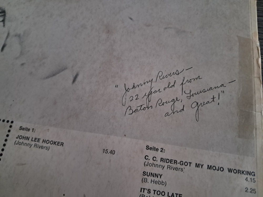Johnny Rivers - Live At The Whisky'a Go Go (LP Plak) 