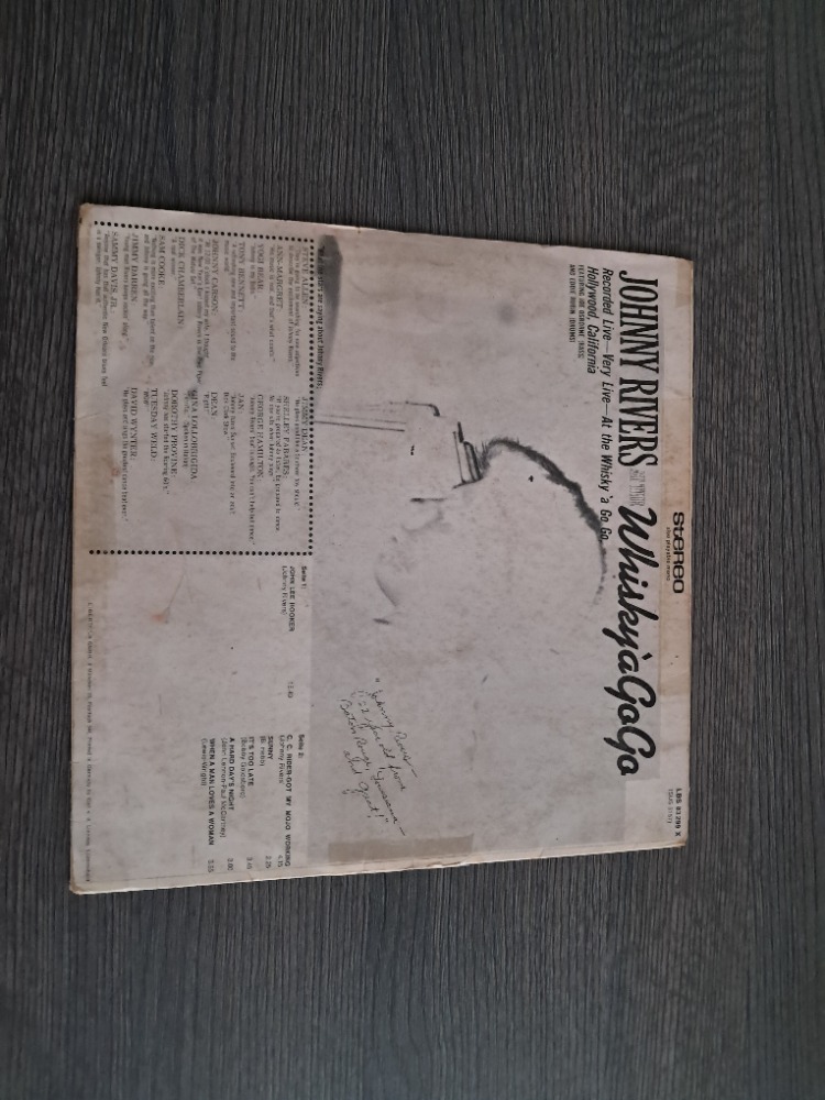 Johnny Rivers - Live At The Whisky'a Go Go (LP Plak) 