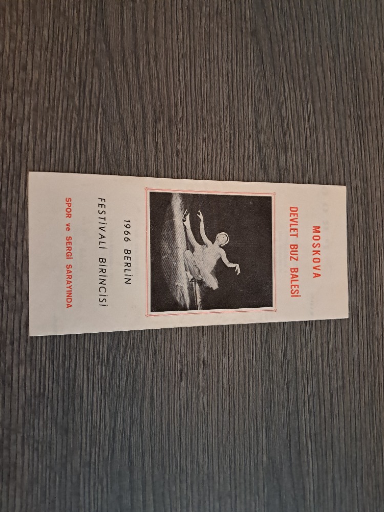 Moskova Devlet Buz Balesi Program ve Tanıtım Broşürü