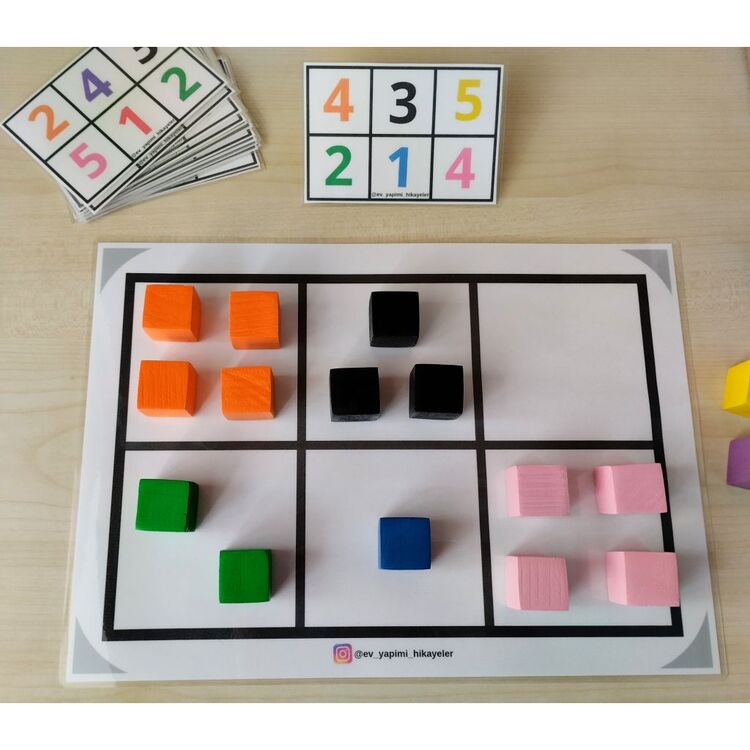 RENKLİ RAKAMLAR OYUNU