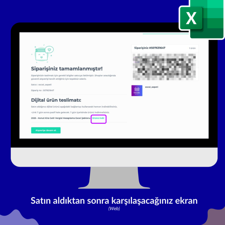 2026 - Konut Kira Gelir Vergisi Hesaplama Excel Şablonu - HEMEN İNDİRİLEBİLİR