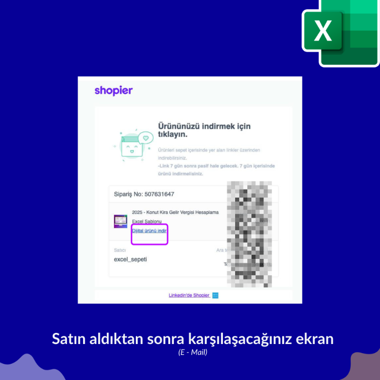 2026 - Konut Kira Gelir Vergisi Hesaplama Excel Şablonu - HEMEN İNDİRİLEBİLİR