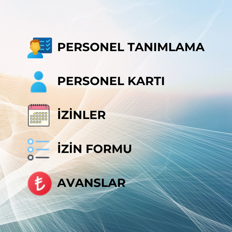 İnsan Kaynakları Yönetim Programı | Personel Yönetim Sistemi | Excel Tabanlı