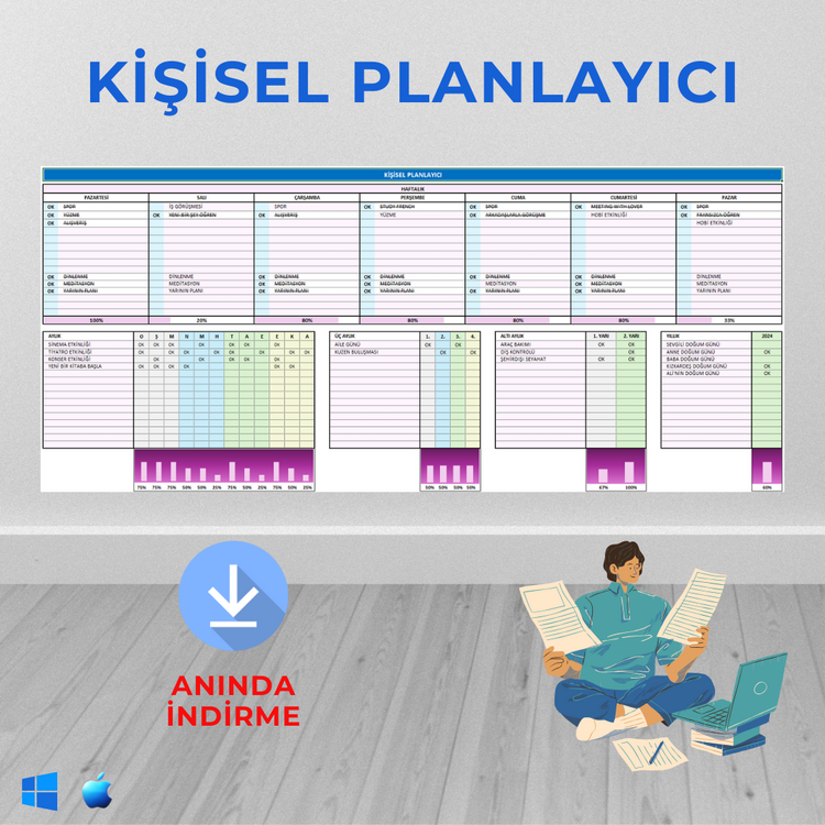 Kişisel Planlayıcı | Kişisel Kontrol Listesi