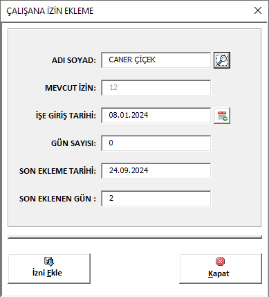 İnsan Kaynakları Yönetim Programı, Personel Bilgi Sistemi