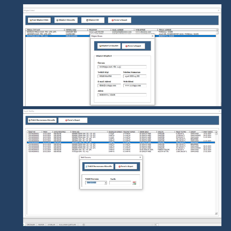 PREMIUM TEKLİF HAZIRLAMA PROGRAMI