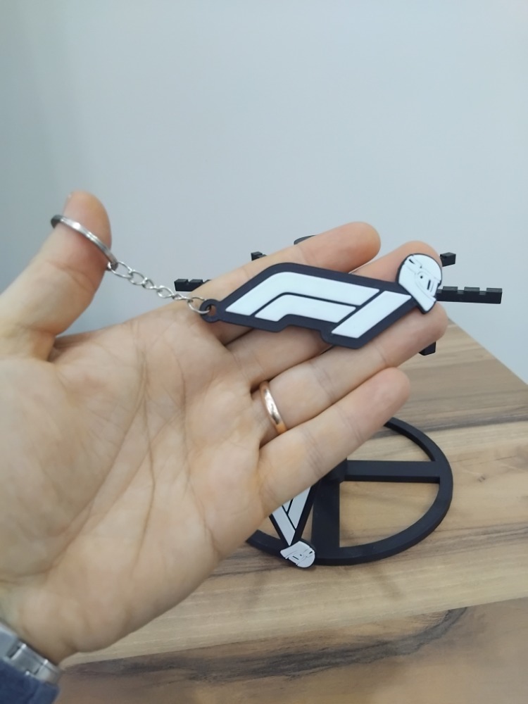 Formula 1 anahtarlık - çanta süsü