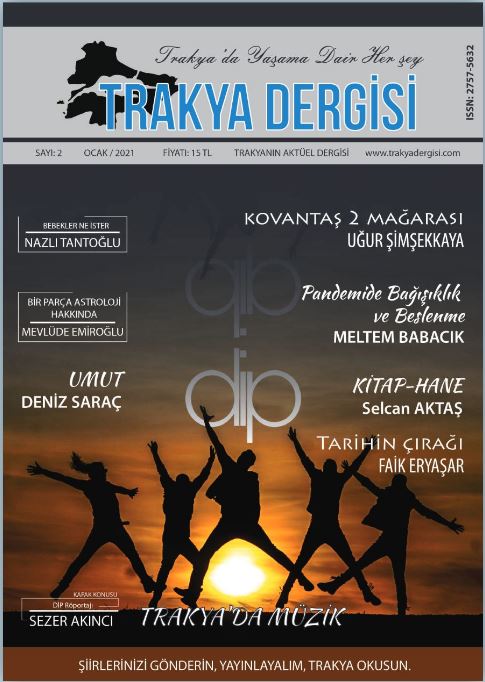 Trakya Dergisi Ocak 2021 Sayı 2
