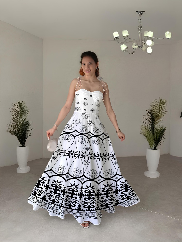 Monochrome Perde Desen Tasarımı