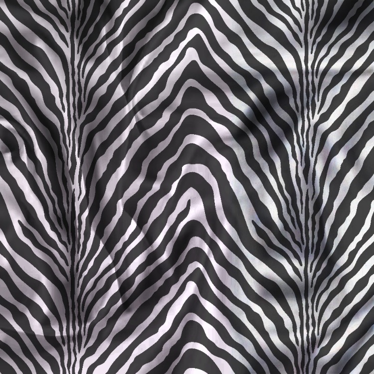 Zebra Desen Metraj veya Parça Baskıya Uygun