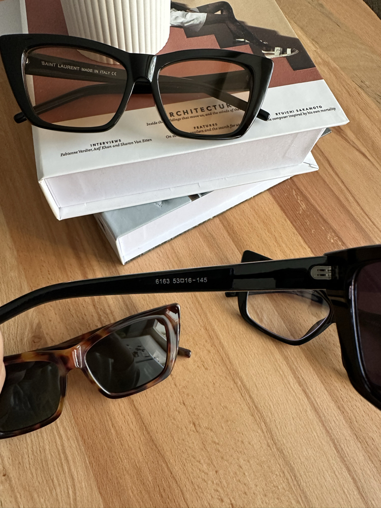 Saint Laurent Siyah Kemik Yeni Sezon Gözlük E01S23RA