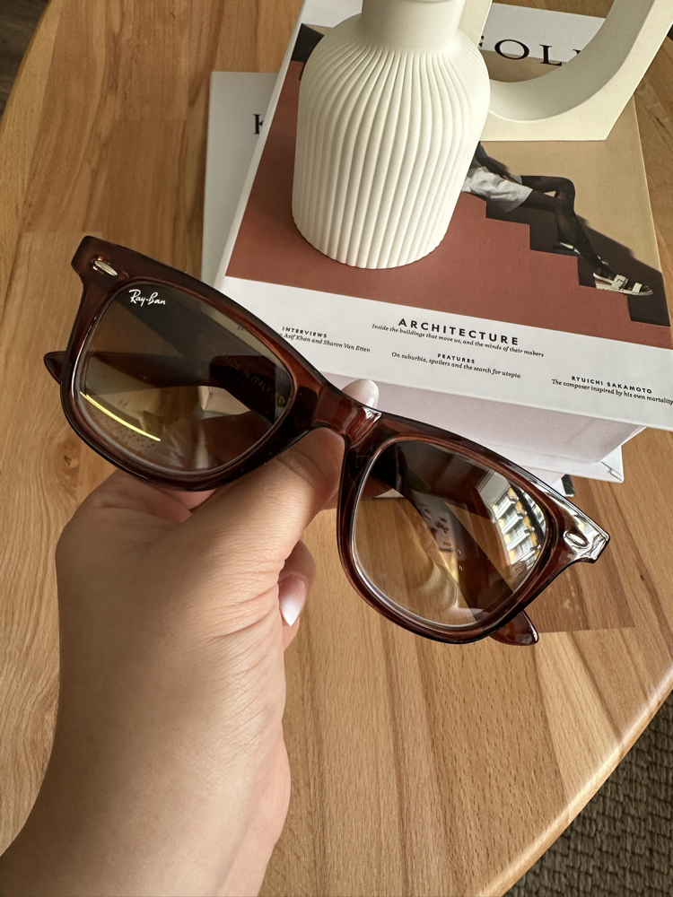 Rayban Wayfarer Kahverengi Unisex Yeni Sezon Gözlük E01S44RA