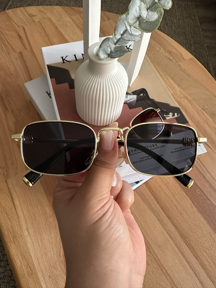 Miu Miu Siyah Gold Yeni Sezon Gözlük E01S15RA