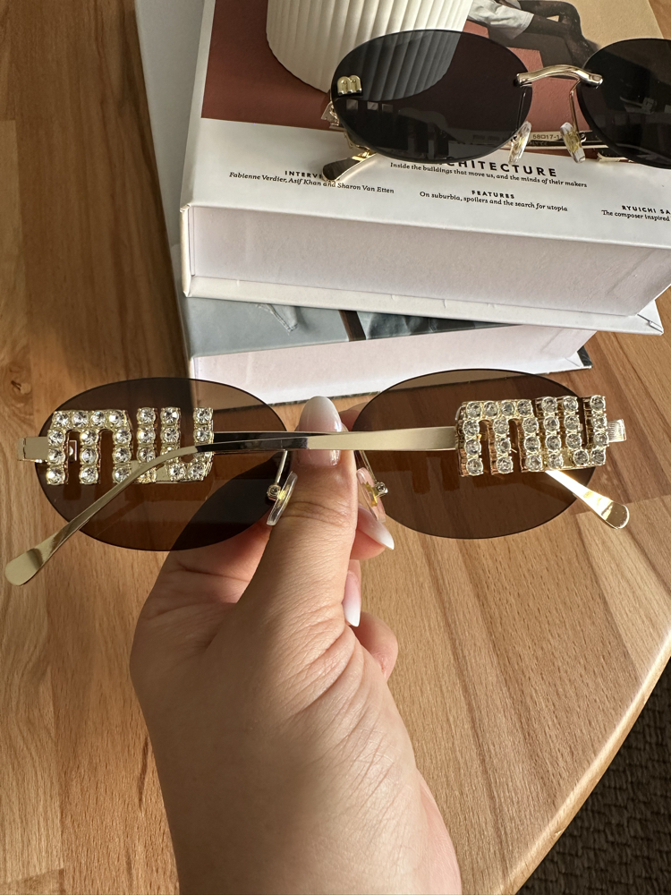 Miu Miu Kahverengi Yeni Sezon Gözlük M01S24TF