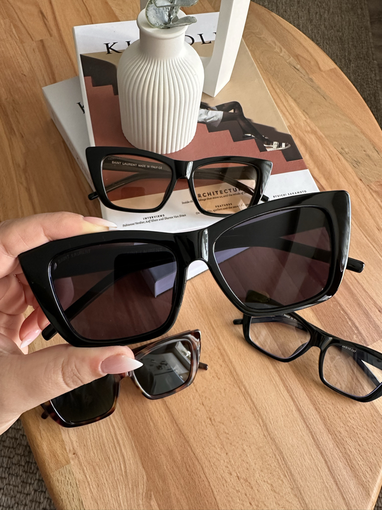 Saint Laurent Siyah Kemik Yeni Sezon Gözlük E01S23RA