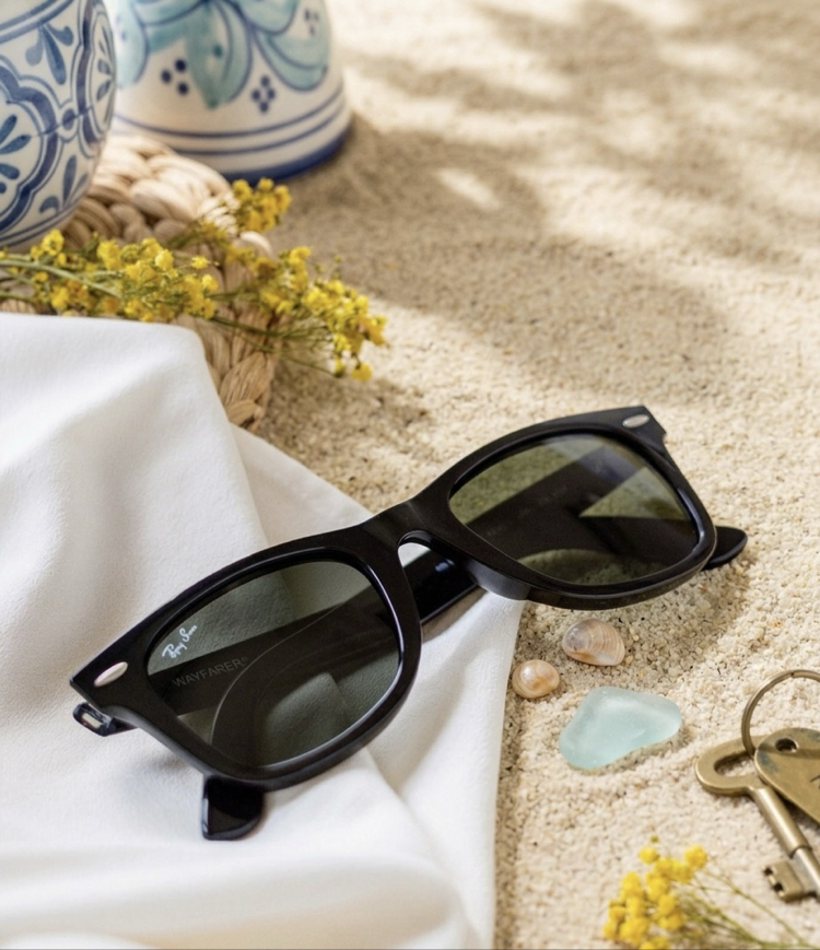 Rayban Wayfarer 2140 Eğimli Model M01S02TF