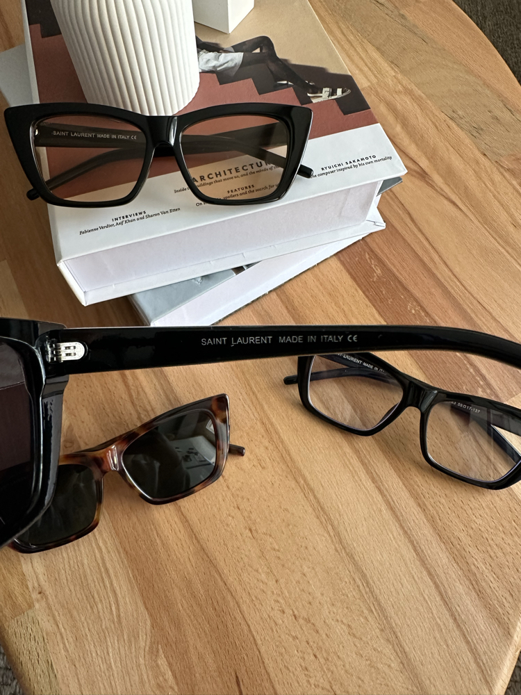 Saint Laurent Siyah Kemik Yeni Sezon Gözlük E01S23RA