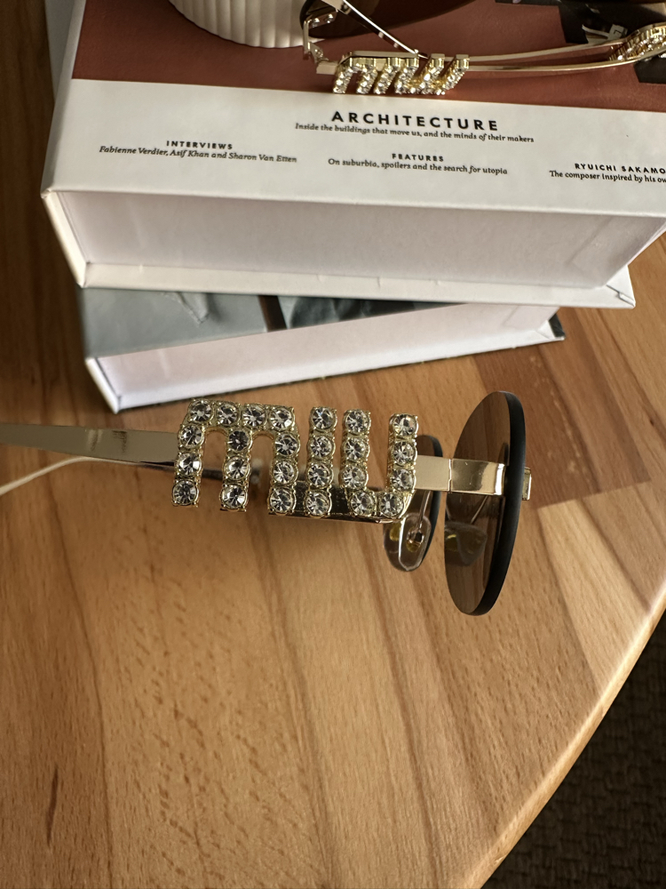 Miu Miu Kahverengi Yeni Sezon Gözlük M01S24TF
