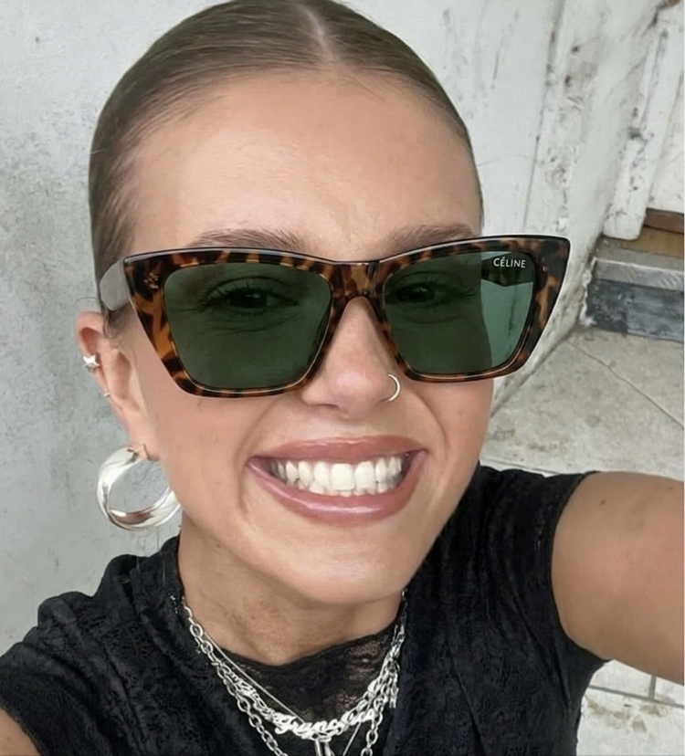 Celine Cat Eye Leopar Yeni Sezon Gözlük M01S22TF