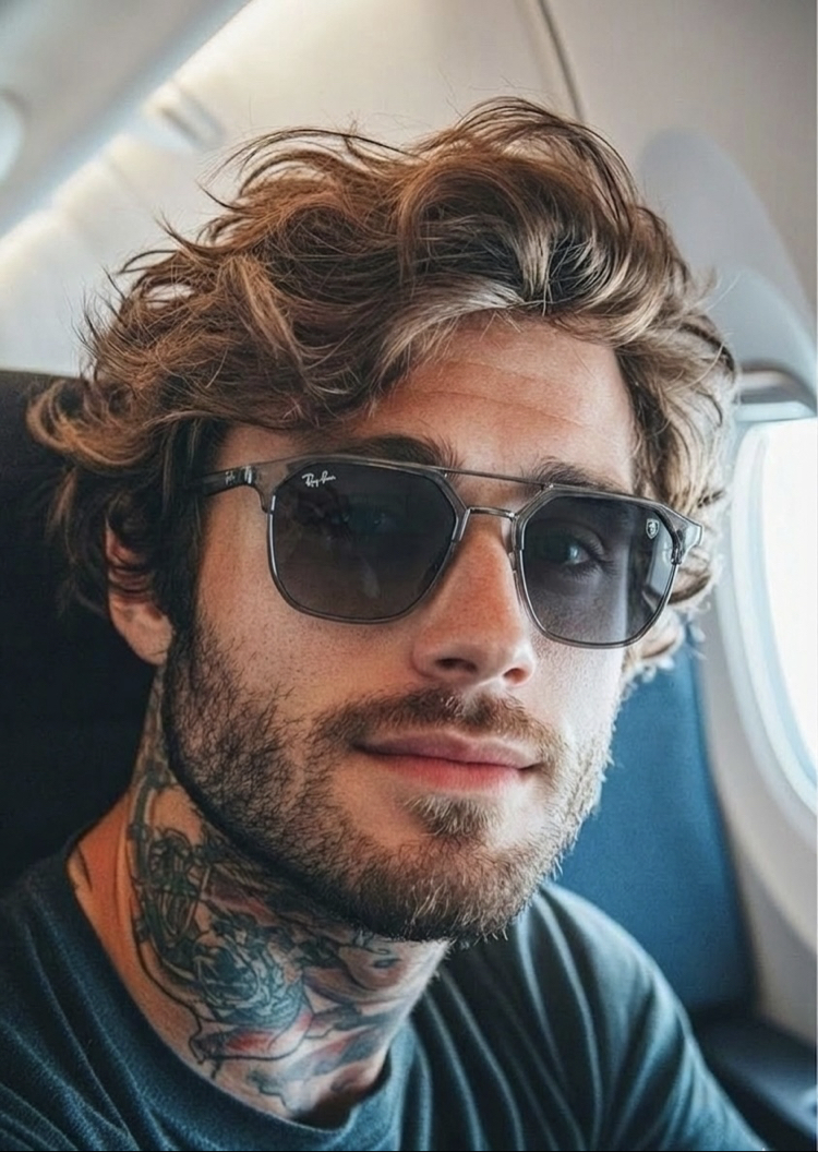 Rayban Ferrari Serisi Erkek Yeni Sezon Gözlük M01S11TF