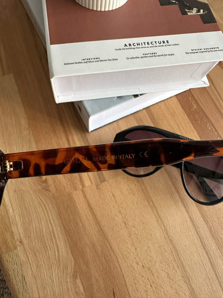 Gucci Big Size Leopard Kemik Yeni Sezon Gözlük E01S21RA