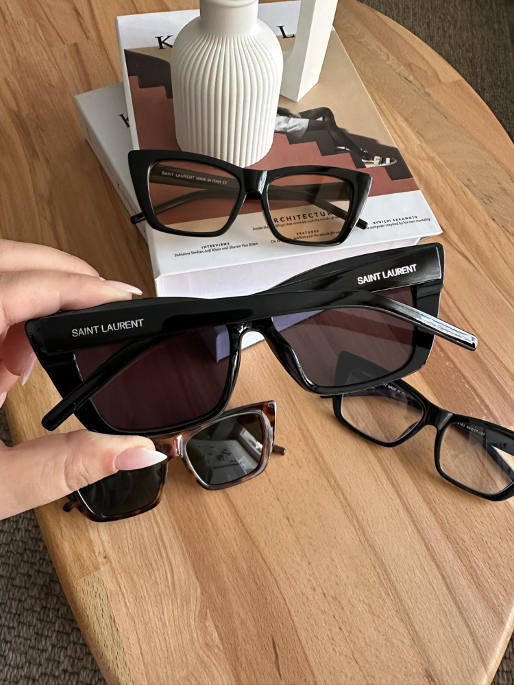 Saint Laurent Siyah Kemik Yeni Sezon Gözlük E01S23RA