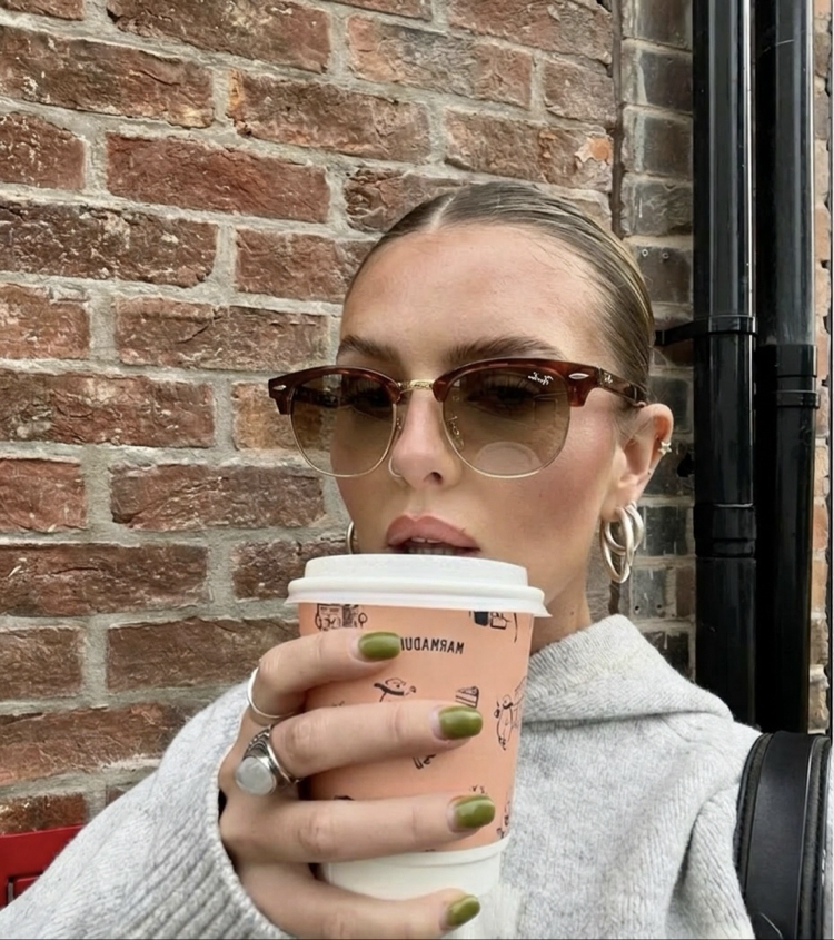 Rayban Unisex Clubmaster Kahverengi Yeni Sezon Gözlük E01S34RA