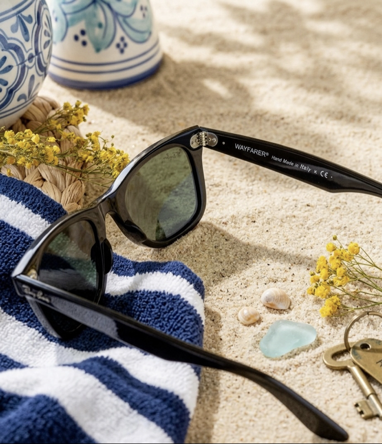 Rayban Wayfarer 2140 Eğimli Model M01S02TF