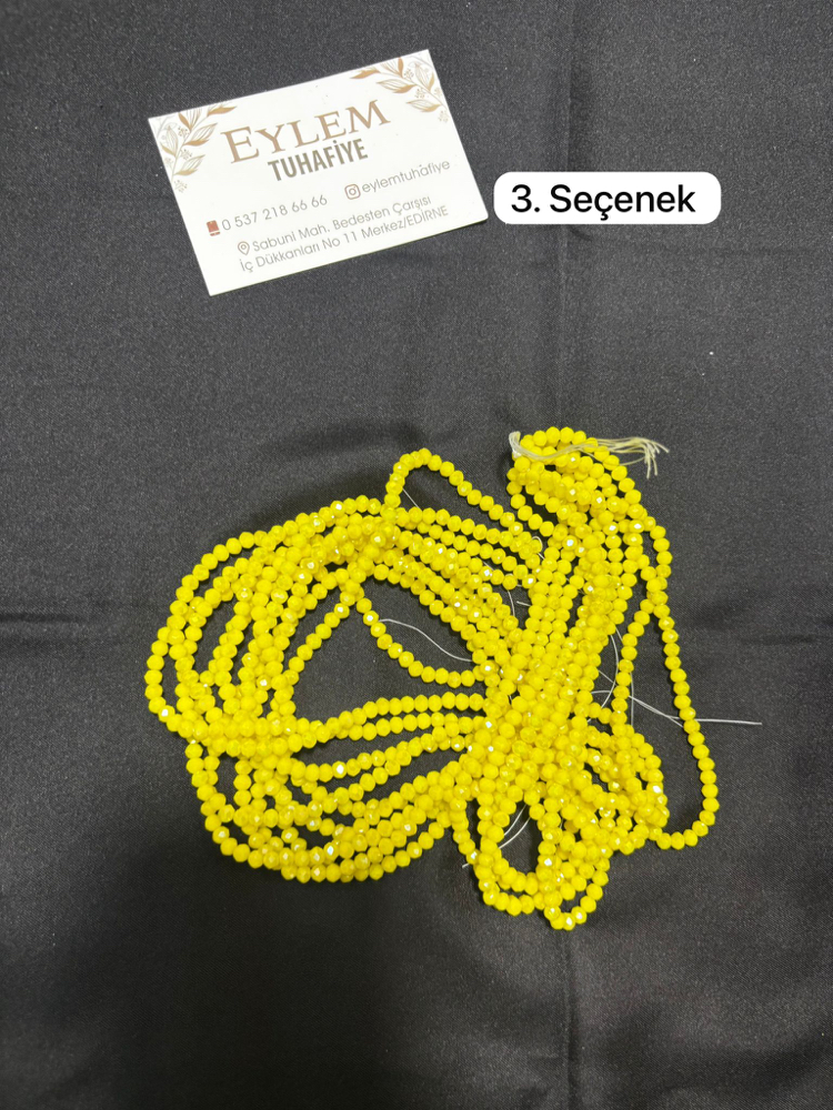 4 mm Kristal Boncuk