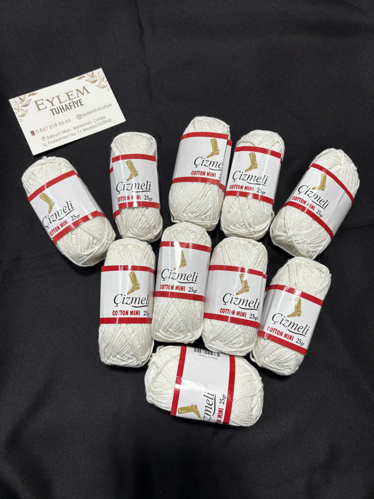 25 gr Krem Koton Amigurumi İpi