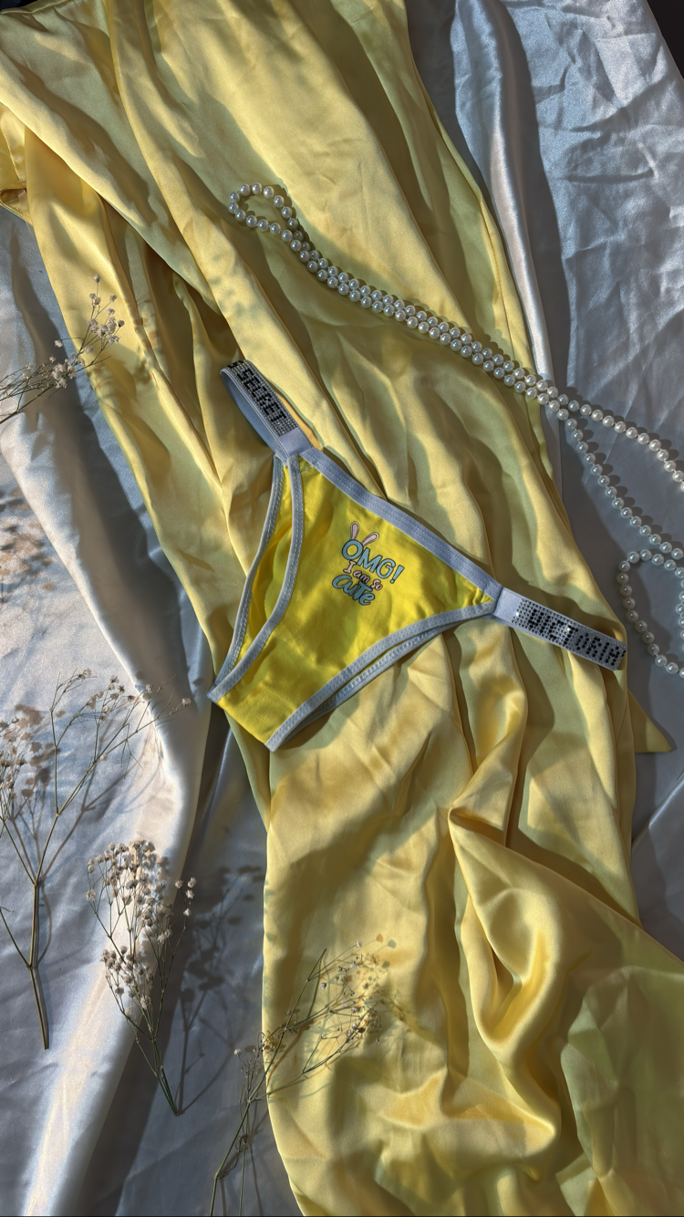 Victoria’s Secret Özel Tasarım Taşlı don (Thong)Seti