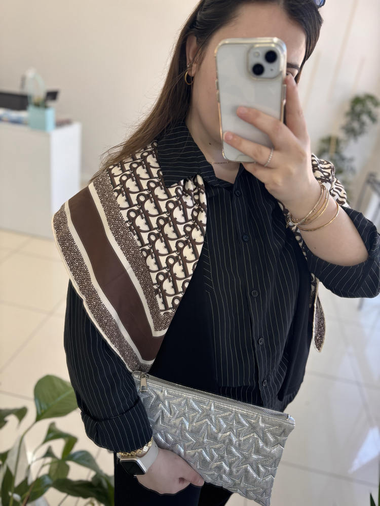Cristian dior kahve eşarp,omuz şalı
