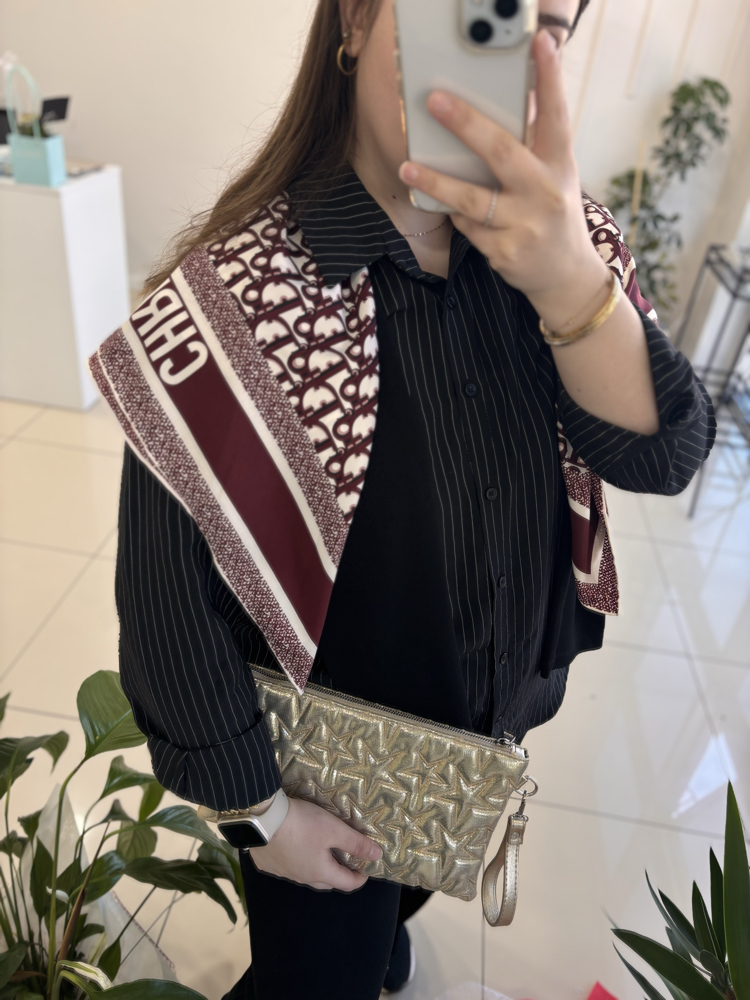 Cristian dior bordo eşarp,omuz şalı