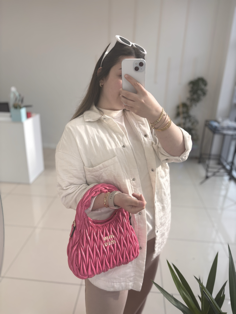 Miu miu pembe çanta