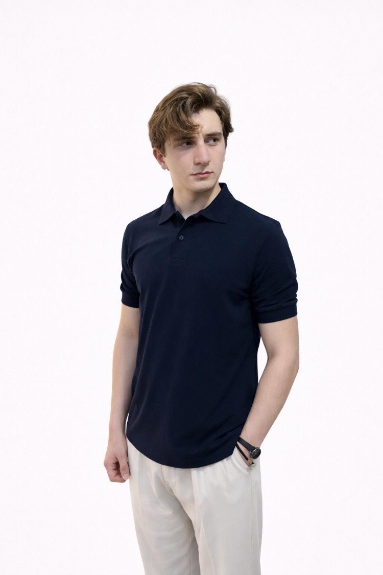 Erkek Lacivert Polo T-Shirt