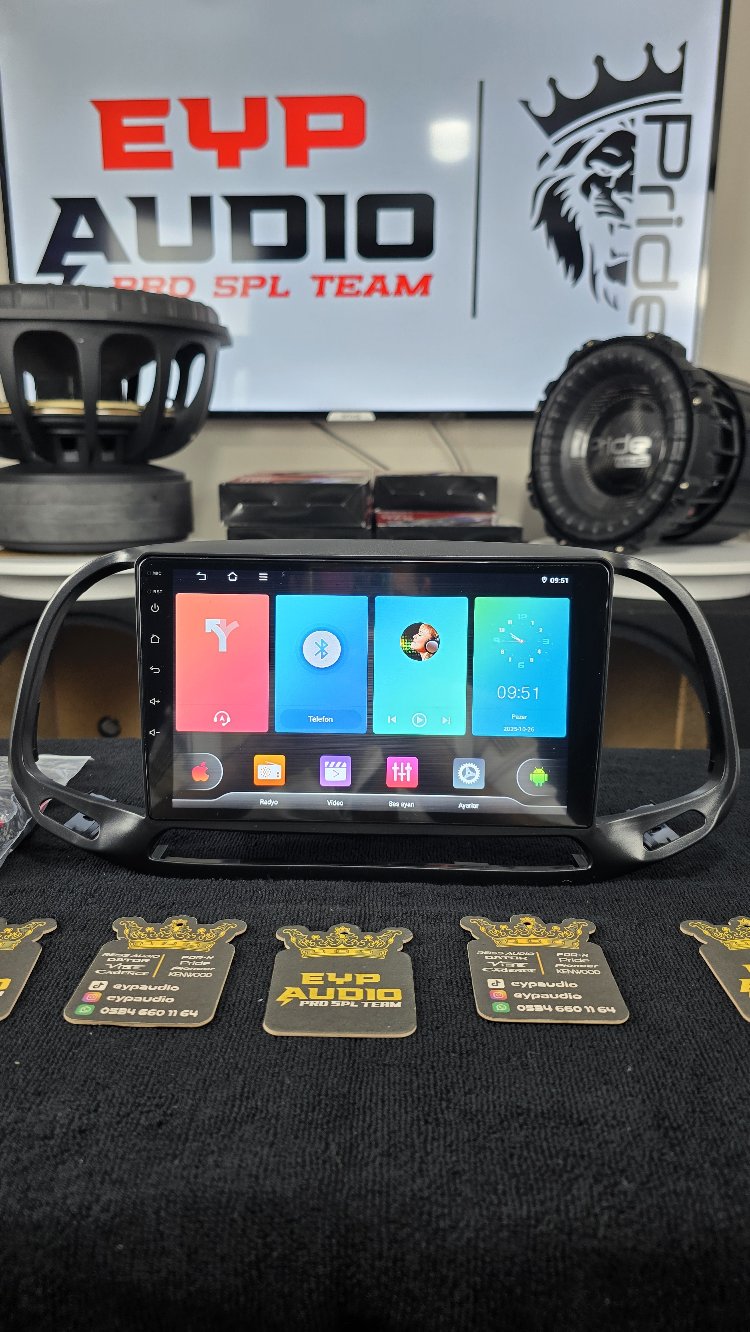 FİAT DOBLO D4 QLED MULTİMEDİA