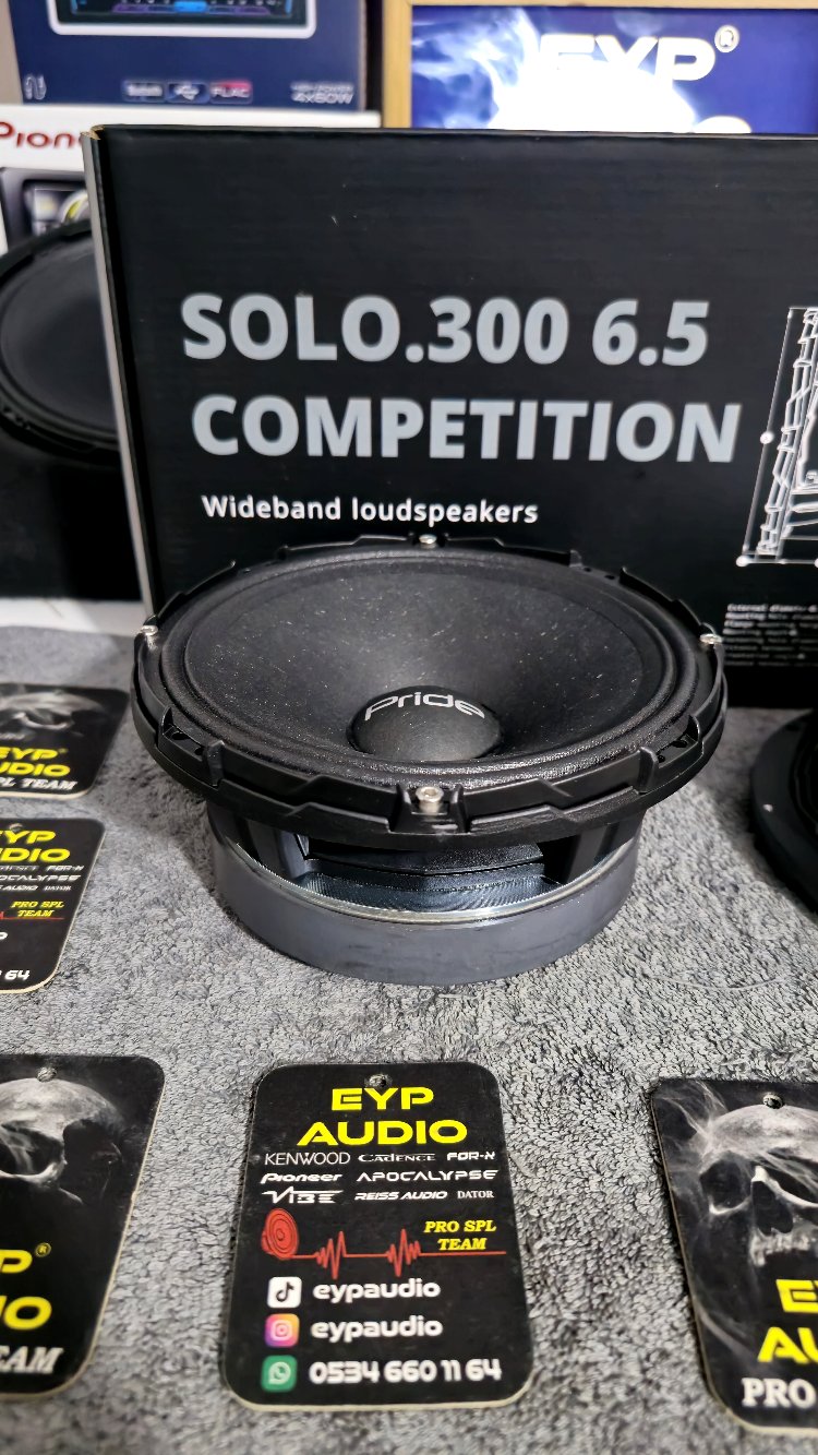 PRİDE AUDİO SOLO 300 6.5 COMPETITION 16 CM 300 RMS