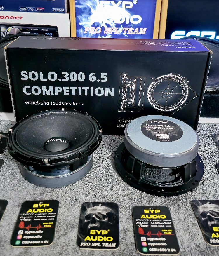PRİDE AUDİO SOLO 300 6.5 COMPETITION 16 CM 300 RMS