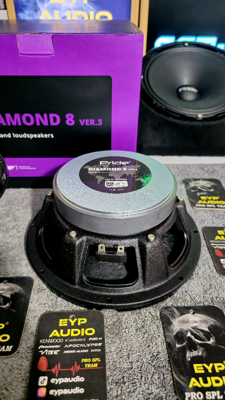 PRİDE AUDİO DİAMOND 8 V3 20 CM 300 RMS 