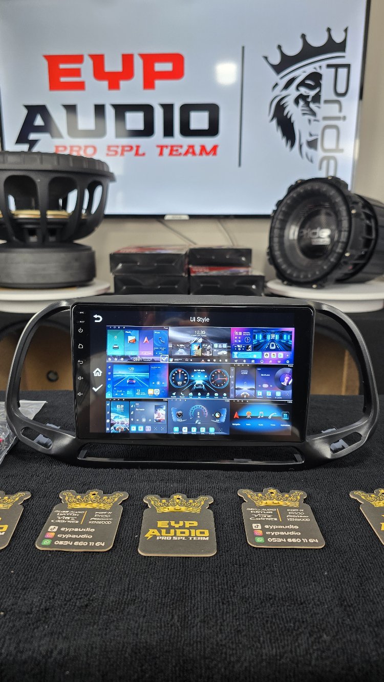 FİAT DOBLO D4 QLED MULTİMEDİA