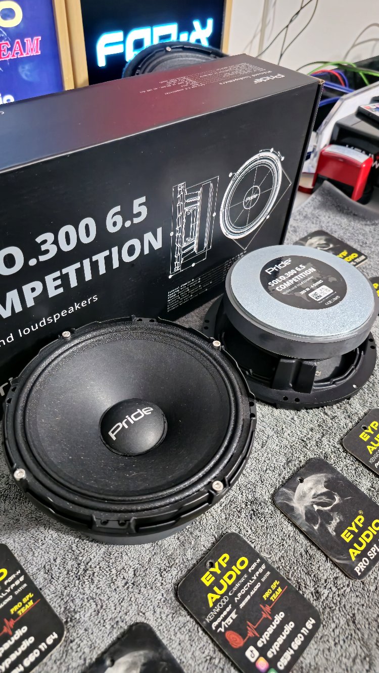 PRİDE AUDİO SOLO 300 6.5 COMPETITION 16 CM 300 RMS
