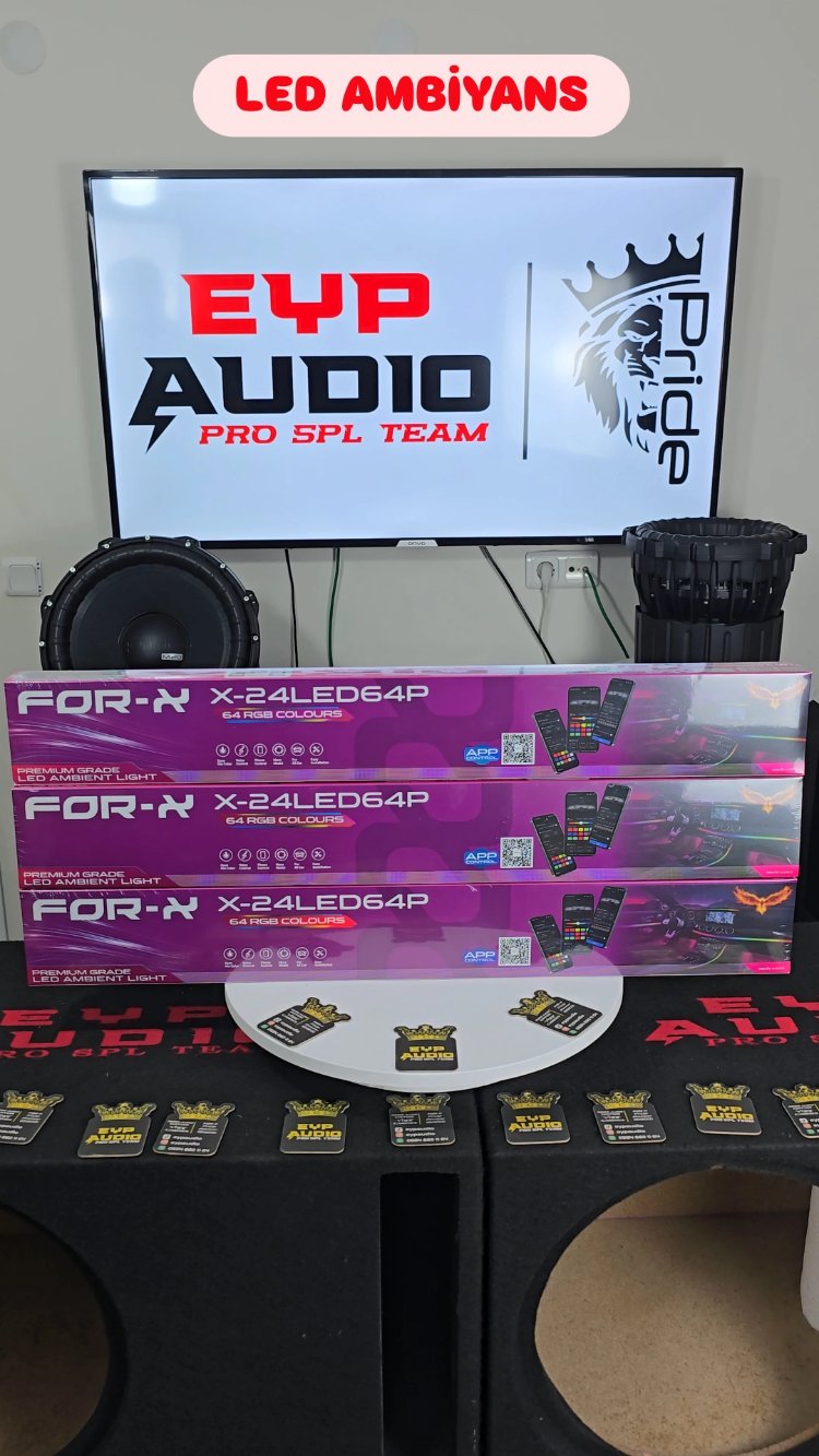 FOR-X X-24LED64P profesyonel led ambiyans