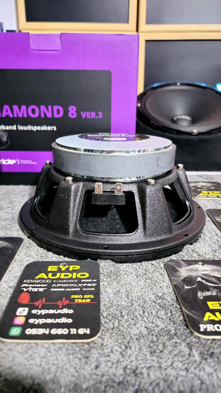 PRİDE AUDİO DİAMOND 8 V3 20 CM 300 RMS 