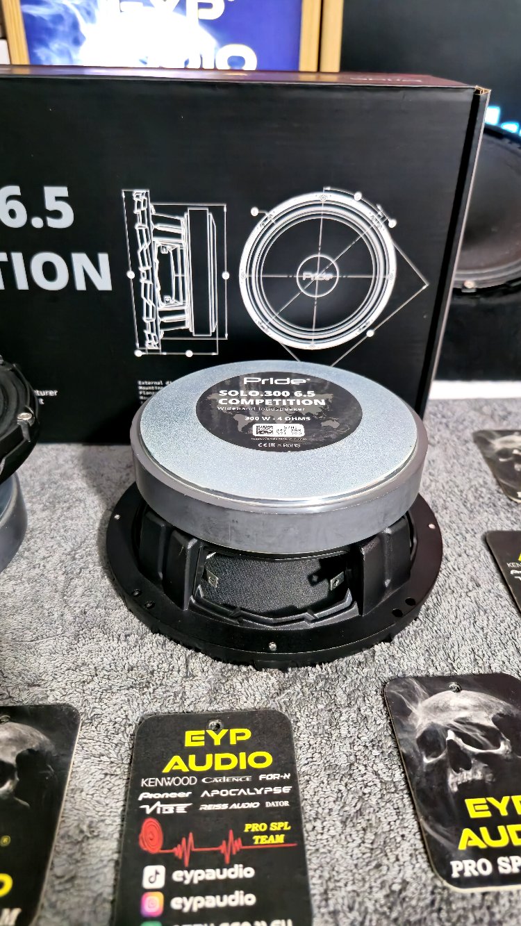 PRİDE AUDİO SOLO 300 6.5 COMPETITION 16 CM 300 RMS