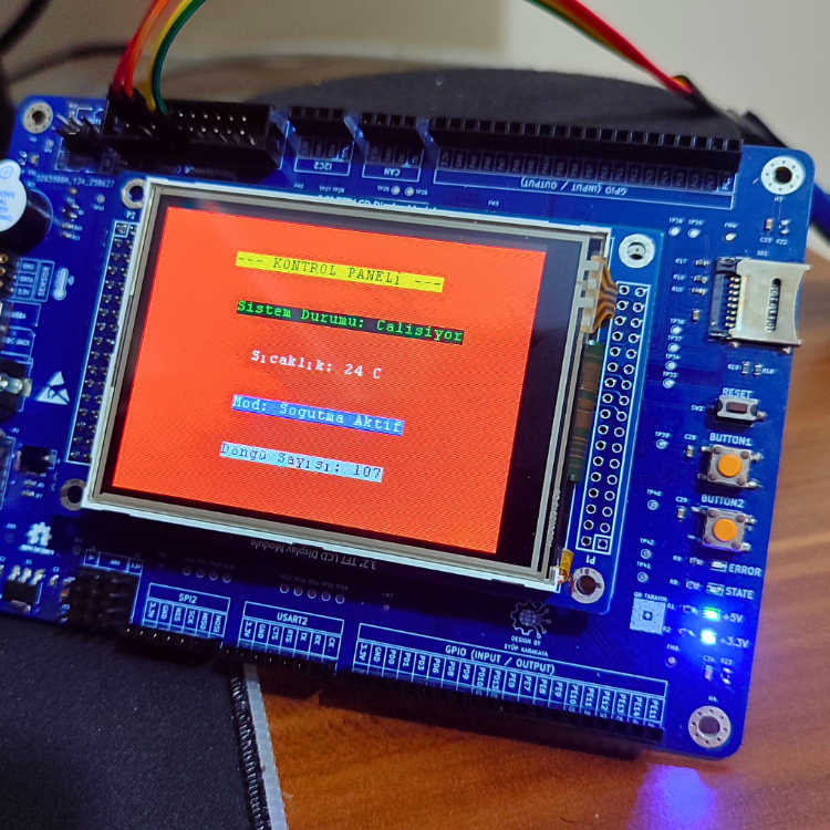 STM32 Profesyonel Eğitim ve Prototipleme Kiti - UART, LCD, SD Kart, Buzzer ve Çoklu IO